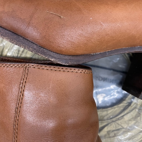 Coach Waldorf Tan Ankle Boots Size 7.5 - Picture 13 of 16